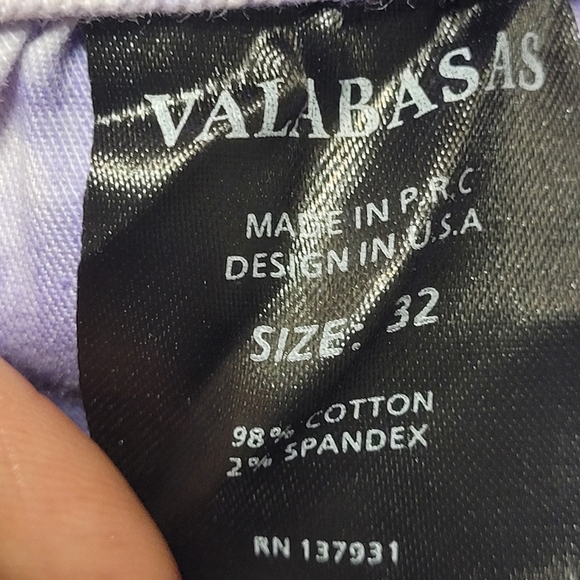 Valabasas Mens Purple Tie-Dye Distressed Jeans Size 32 Stacked - Picture 4 of 5